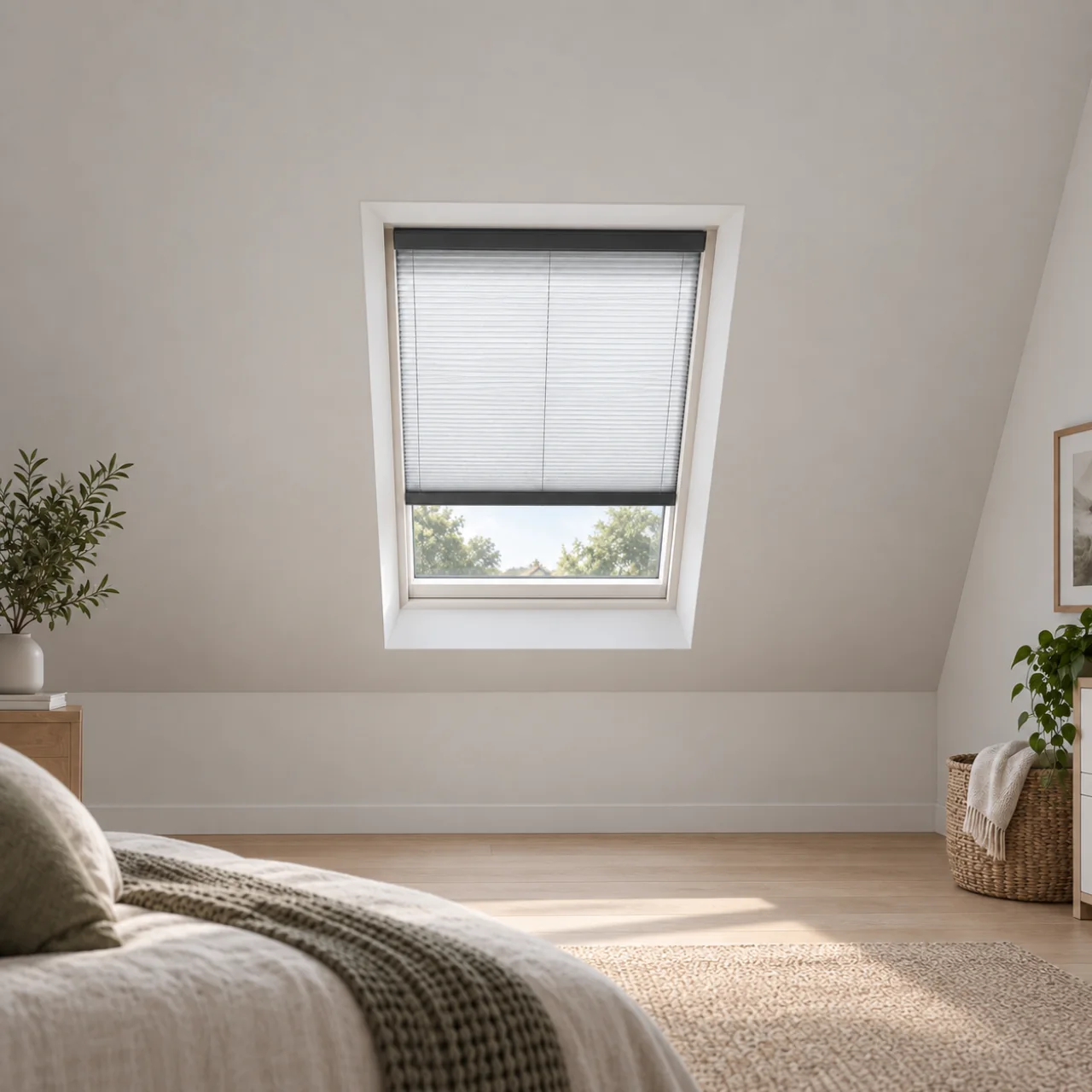 Studio-impressie: Dakraamdecoratie · vermoedelijk plissé